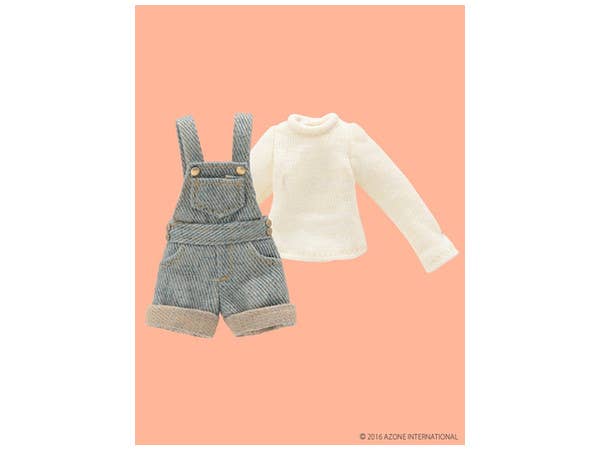 P!cco Neemo Picnic Salopette Set Cream Yellow