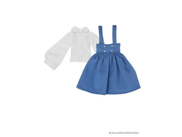 Petit Feuille High Waisted Skirt Set Sky Blue (P!cco Neemo D)