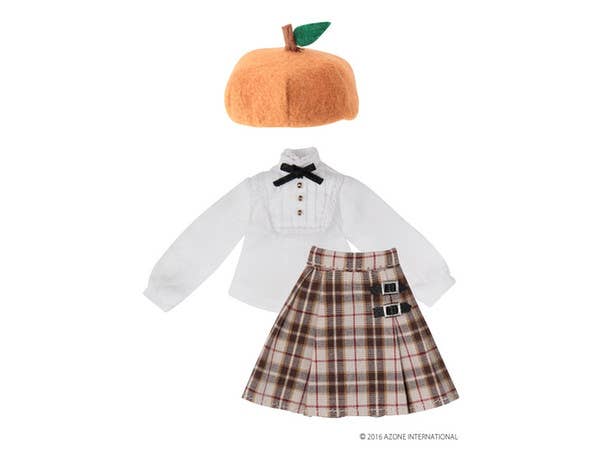 Small Fruit Beret Set Orange (P!cco Neemo)