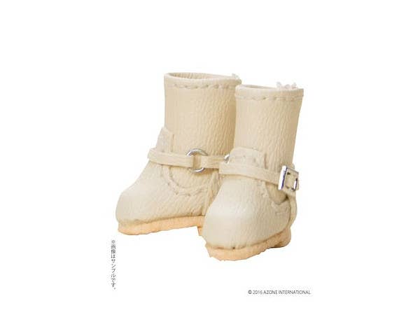 Double Buckle Boots Beige (Picco Neemo Size)