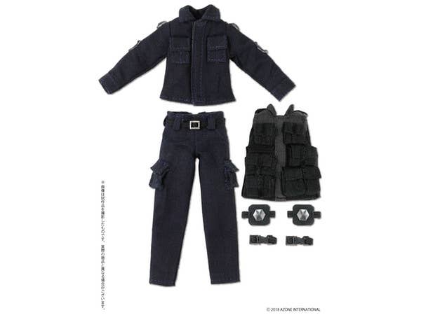 BDU & Tactical Vest Set Navy