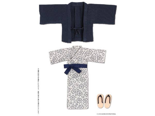 Onsen Yukata Set Navy