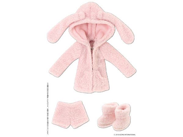 Pyon Pyon Room Wear Set Pink