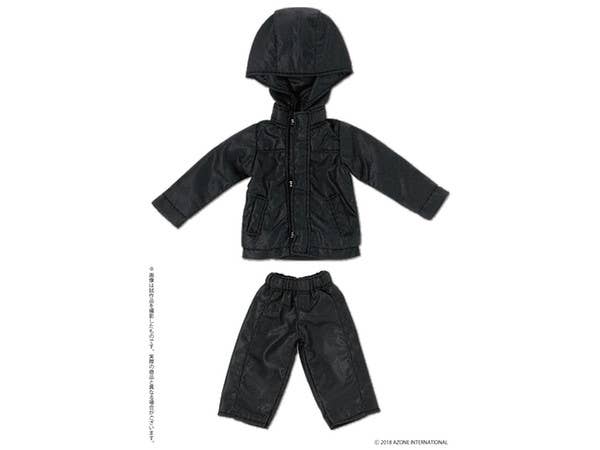 Mountain Parka & Short Pants Set Black
