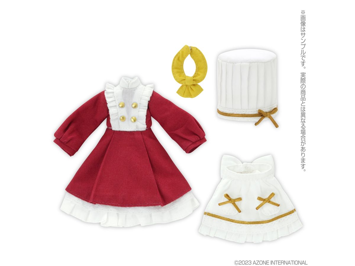 Lil'Fairy Patissiere set Red x Mustard