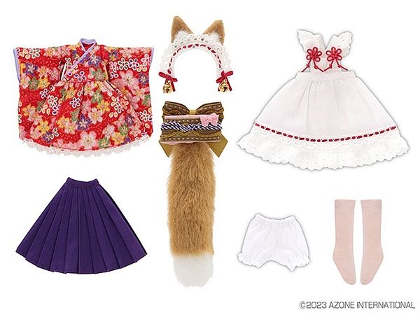 Lil'Fairy The Fox Returns Set Crimson x Purple