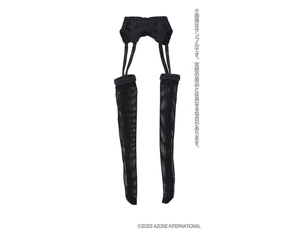 Garter Stockings Black