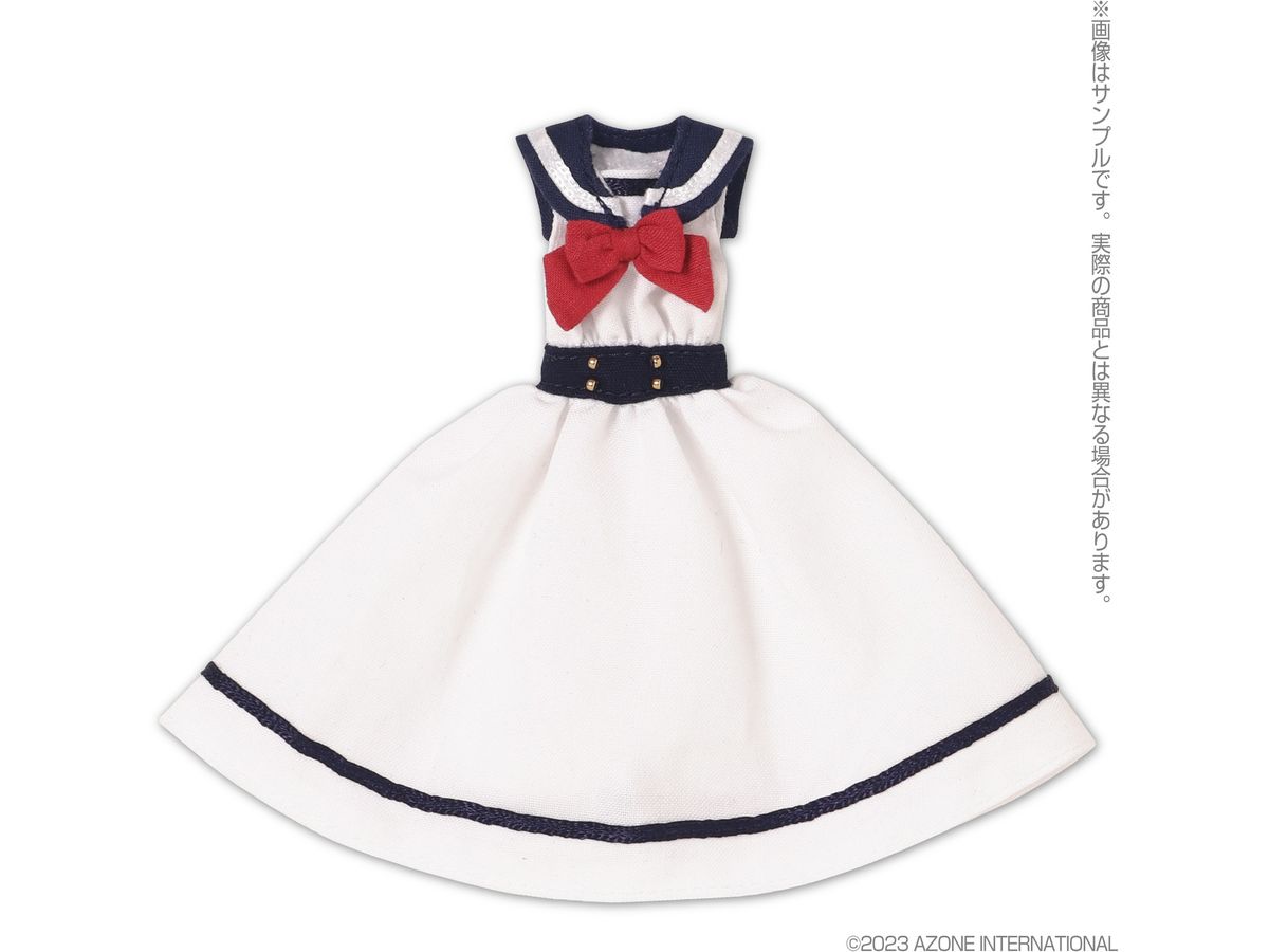 North Resailor Dress White