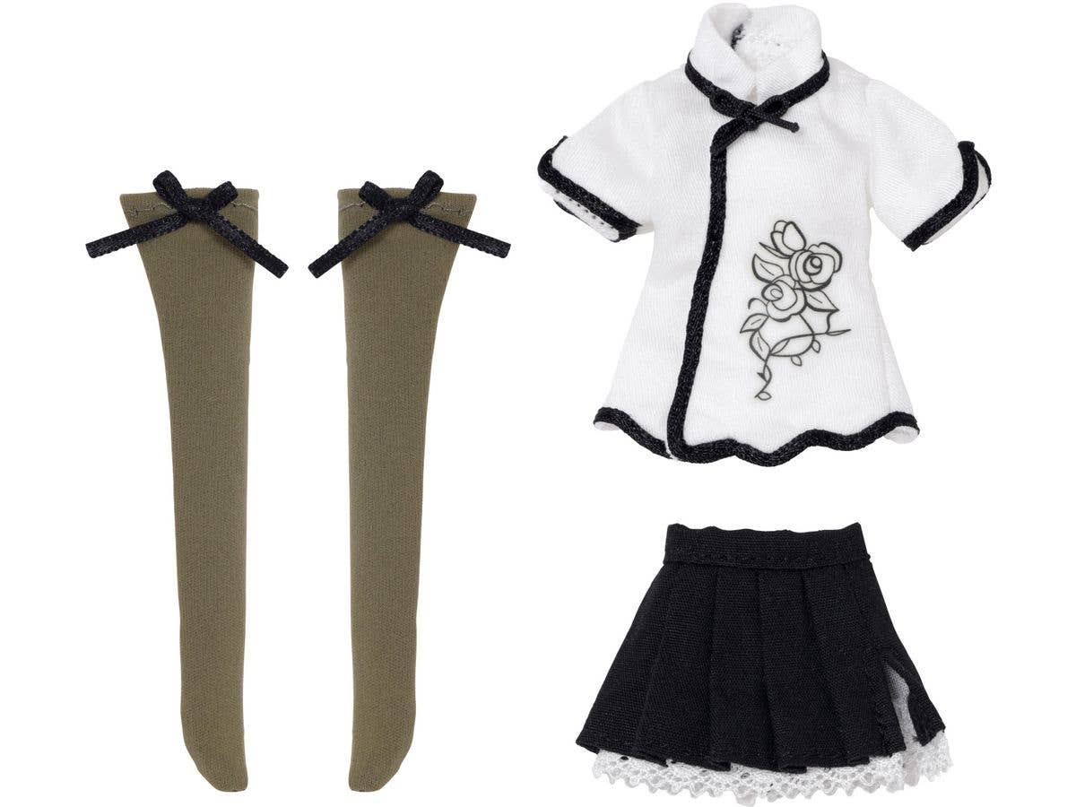 Assault Lily Yurigaoaka Girls Academy / Yujia Wang Costume set White x Black