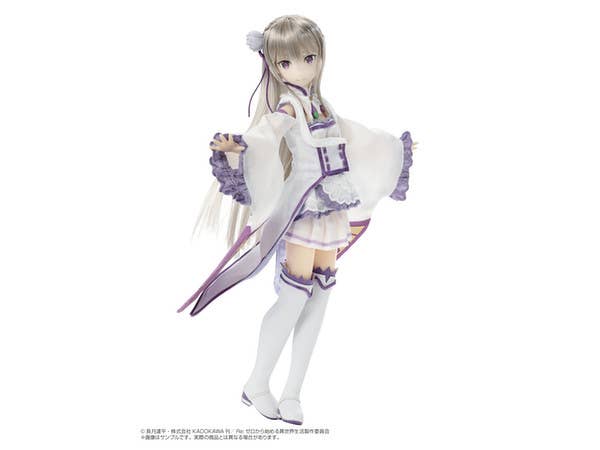 Re:Zero - Starting Life in Another World: Memory Snow Emilia (Pure Neemo Flection Body Leg: M Bust: S)