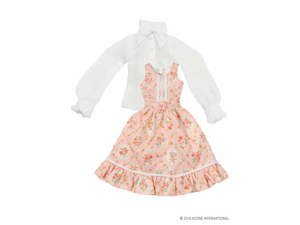 Tea Party Jumper Skirt Set Rococo Pink (Pure Neemo M)