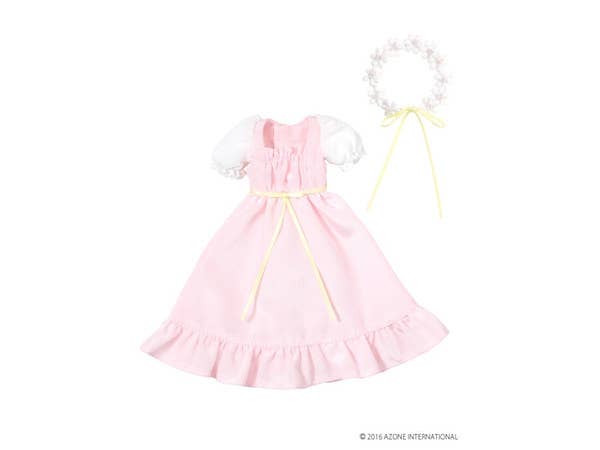Flower Crown One-Piece Set Pink (Pure Neemo M)