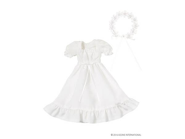 Flower Crown One-Piece Set White (Pure Neemo M)