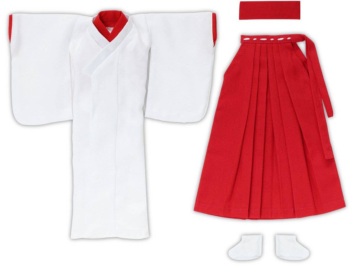 PNM Shrine Maiden Outfit set White x Red