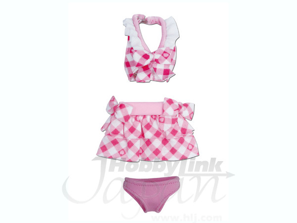 Frill Ribbon Bikini Set Pink (Pure Neemo S)