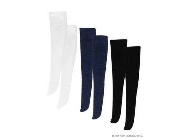 Pure Neemo S - Knee High Socks Set - Black, Navy, White