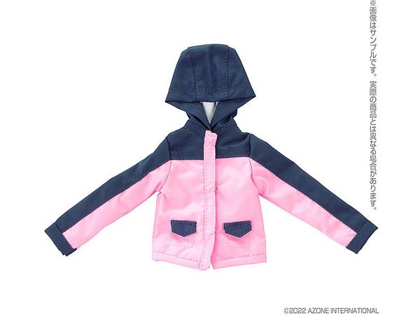 PNS Azo Cam Color Block Mountain Parka Pink x Navy