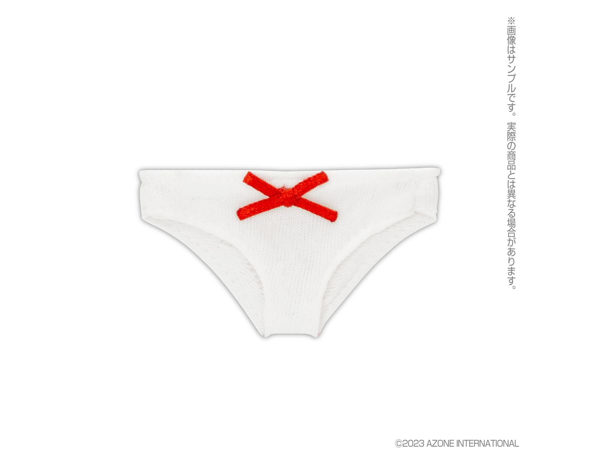 PNS Ribbon Simple Shorts Red x White