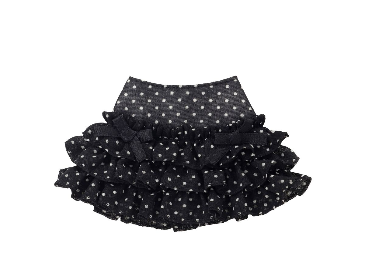 PNS Mizutama Frill Skirt II Black x White