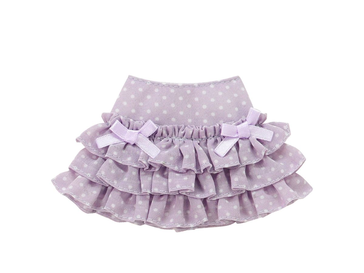 PNS Mizutama Frill Skirt II Purple x White
