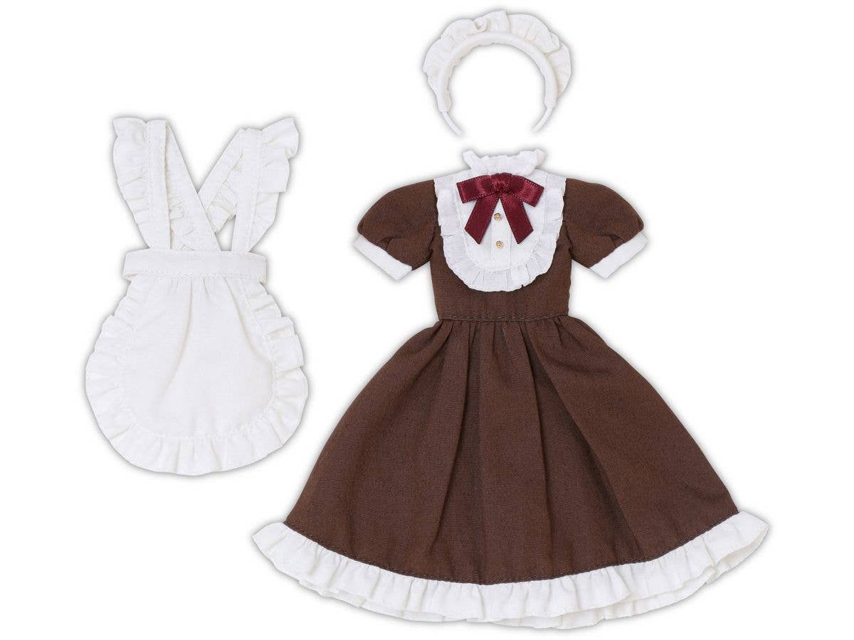 PNS Classical Frill Maid set Brown