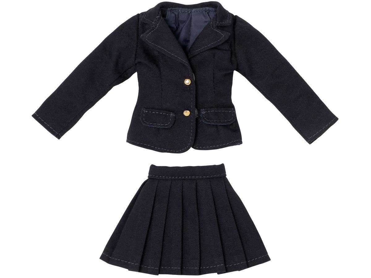 PNS Blazer & Pleated Skirt set II (Blazer & Pleated Skirt) Navy