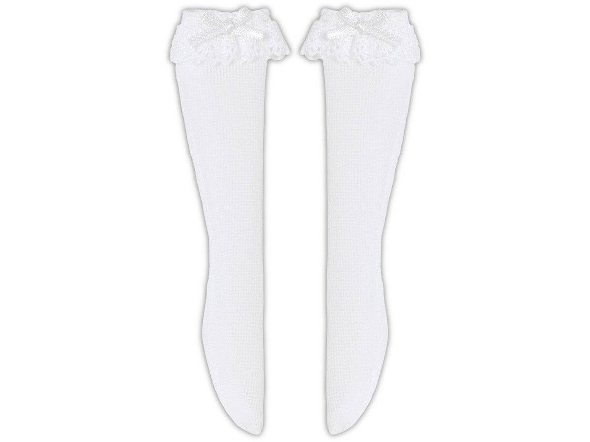 PNS Lolita Knee Socks II White x White