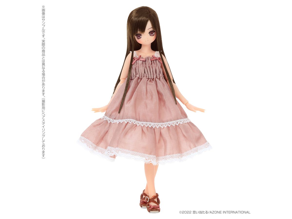 EX Cute Aika Sweet Memory Coordinating Doll set -Chocolate Brown Hair-