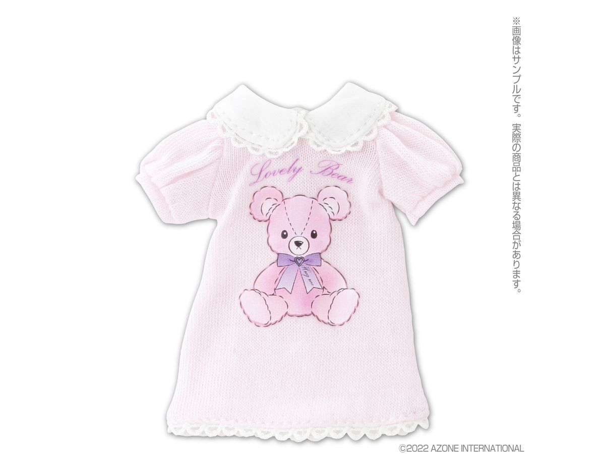 Pico P Bear-chan T-shirt Dress Pink