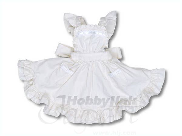 60cm Alice Apron Dress Off White