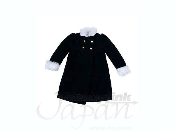 Dolly Coat w/Boa Black (Pure Neemo L)