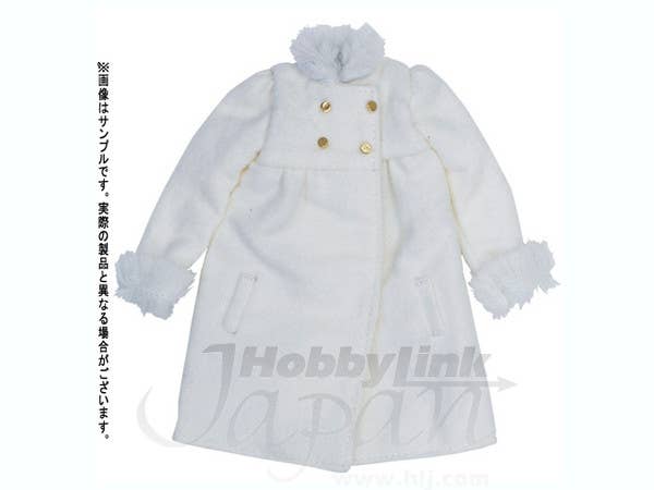 Dolly Coat w/Boa White (Pure Neemo L)