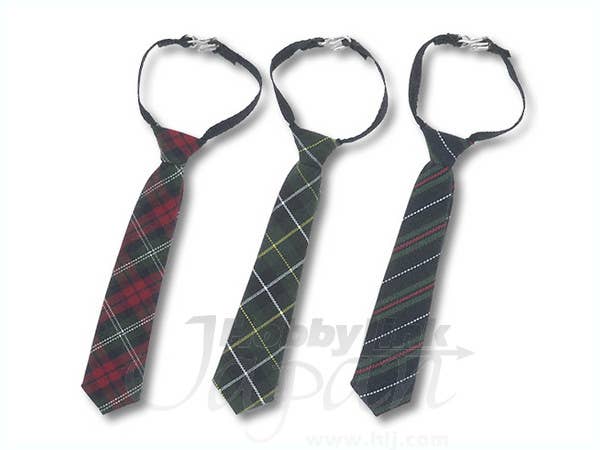 School Necktie Set Patterned