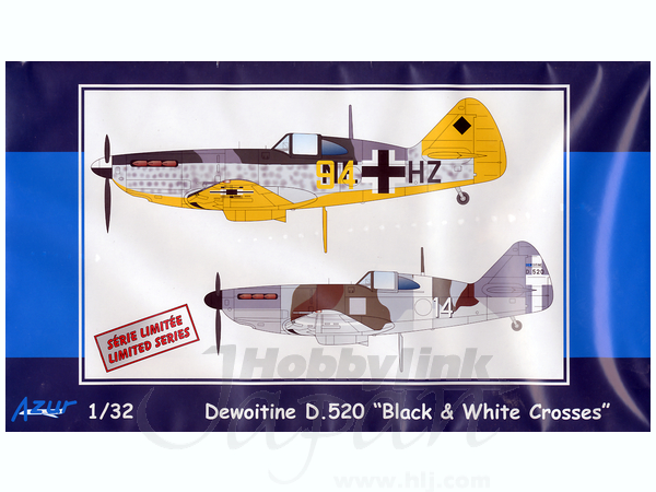 Dewoitine D.520 (Black and White)