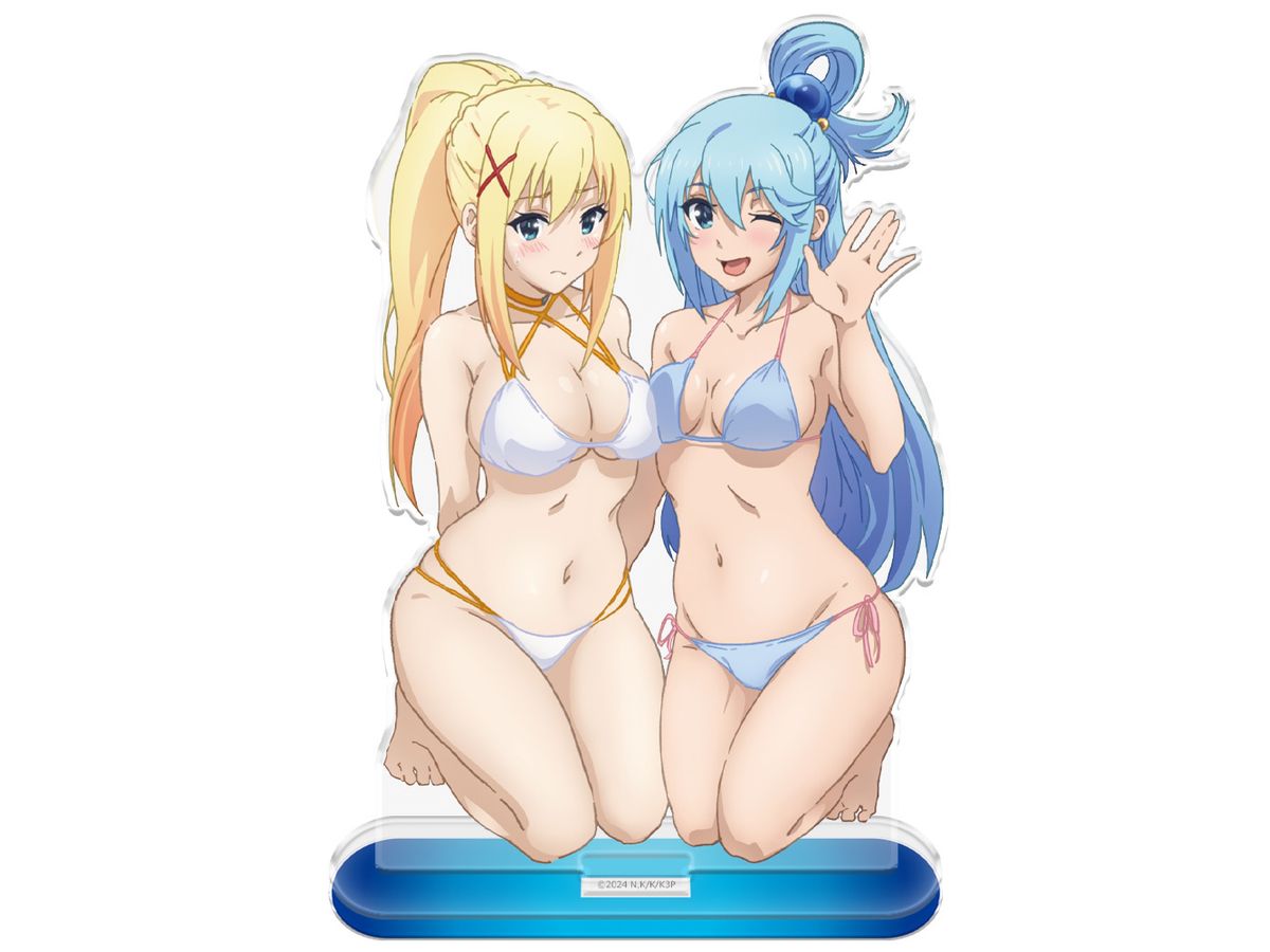 KonoSuba / Kono Subarashii Sekai ni Shukufuku o!3: Acrylic Character Stand Aqua & Darkness