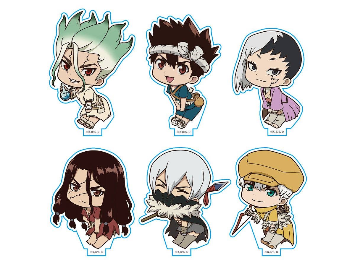 Dr.Stone: Tsunpittsu Acrylic Stand Collection 1Box 6Pcs