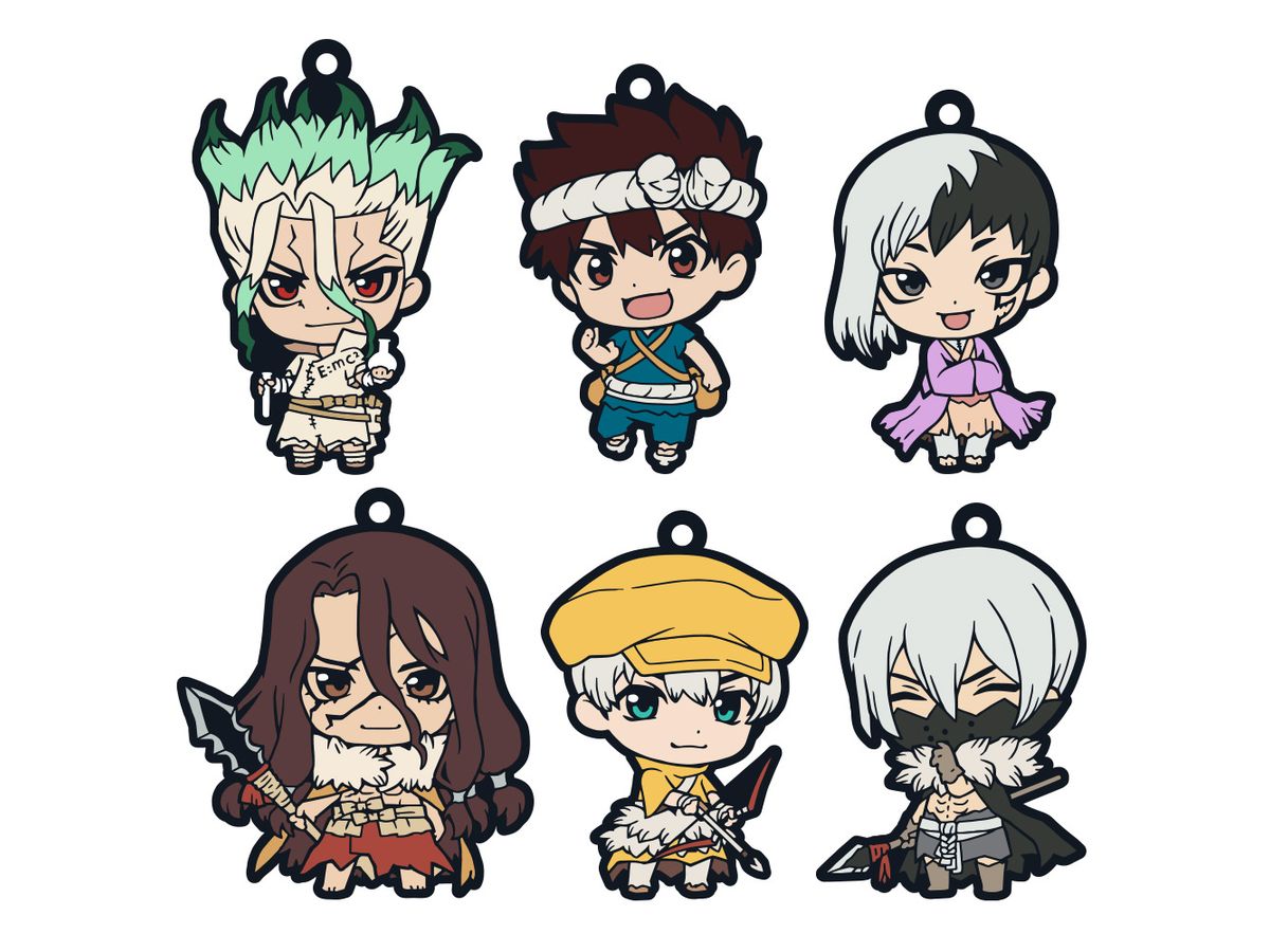 Dr.Stone: Rubber Strap Collection 1Box 6Pcs