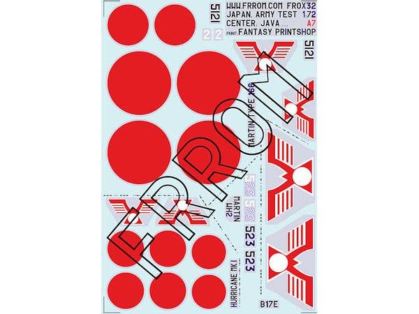 Japanese Army Test Center Java A7 size