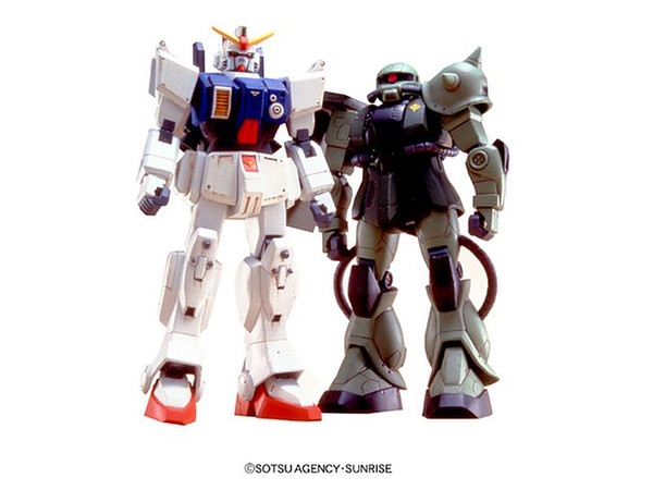 RX-79(G) Gundam vs. MS-06J Zaku II | HLJ.com