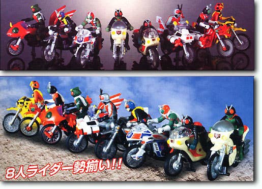 CWUE 8pcs Rider Machine Set | HLJ.com