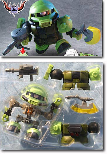 SD Flextion Zako (Zaku) Soldier