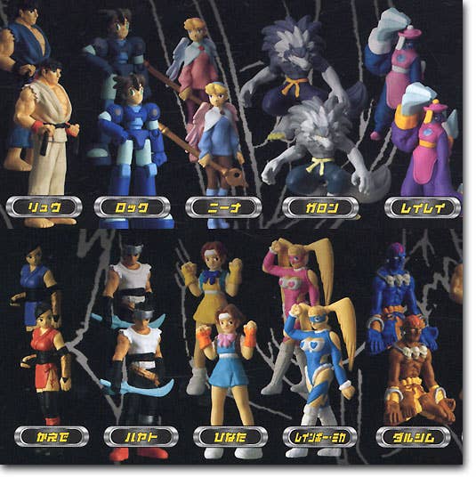 CAPCOM キャラクターフィギュアコレクション 5種セット Full Color Capcom All Stars 1Box (15pcs) | HLJ.com