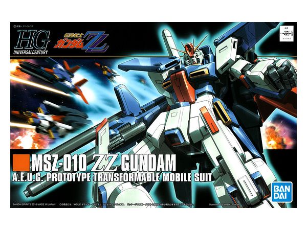 HGUC MSZ-010 ZZ Gundam