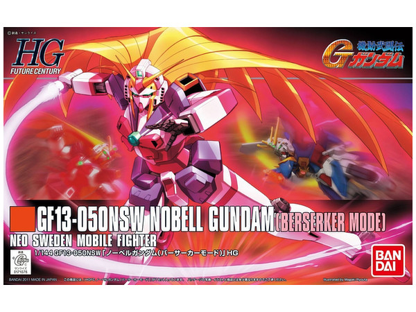 HGFC Nobell Gundam Berserker Mode