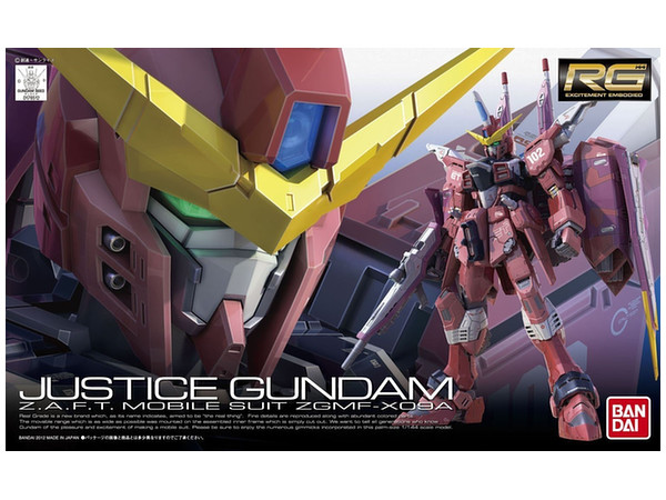 RG ZGMF-X09A Justice Gundam