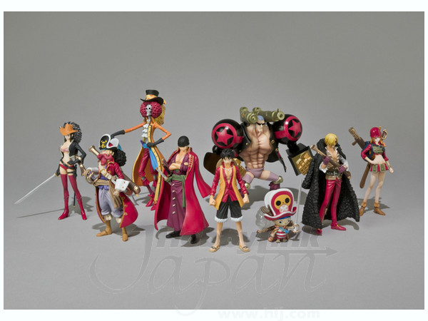 Chouzoukei Damashii One Piece Film Z Battle Suit 1Box 8pcs
