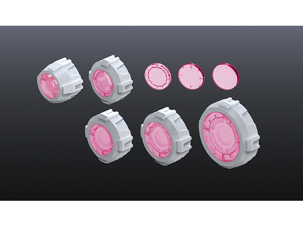 Builders Parts: MS Sight Lens #01 (Pink)