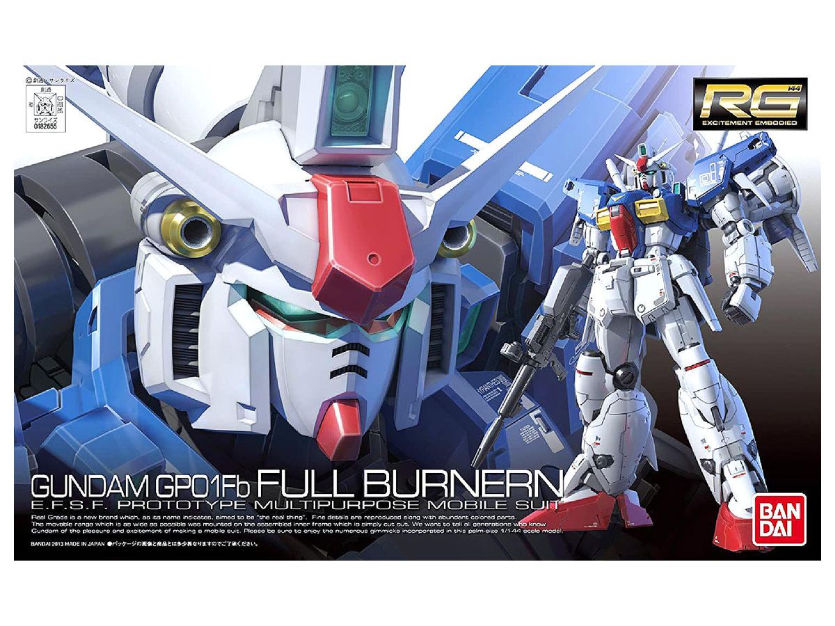 RG RX-78GP01Fb Gundam GP01 Full-Burnern