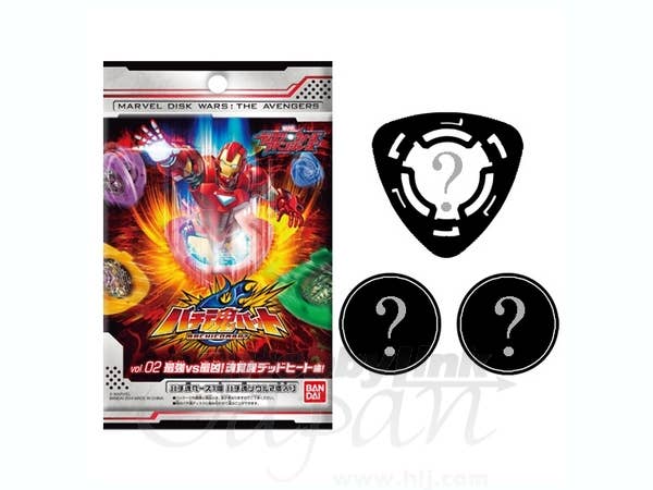 Disk Wars Bachicombat Booster Pack Vol. 02: 1Box (12pcs)