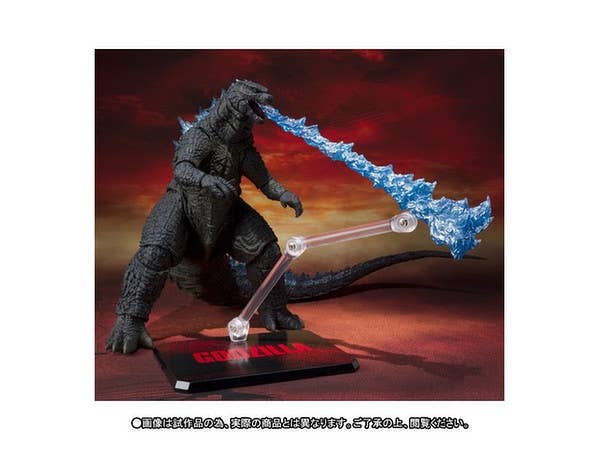 S.H.MonsterArts Godzilla (2014) Spit Fire Ver. (Premium Bandai)